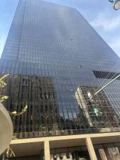 The building at 1 Penn Plaza, which is the tallest in the Penn Plaza complex adjoining Penn Station and Madison Square Garden, was the scene of a grisly death on Feb. 24 around 3 p.m. when a 26 year old man fell to his death.