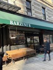 Barzini’s, an Upper West Side grocery store, on Jan. 29. It had defied a court order to close after state health agencies found disgusting conditions inside.