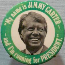 The author first met Jimmy Carter while she was working for CBS in Los Angeles and ended up joining his presidential campaign.