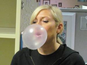 An estimated 157 million Americans use chewing or bubble game, according to statistics