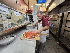 Ben Davi, co-founder and owner of Underground Pizza, says he hopes to keep making pies until he’s at least 70.