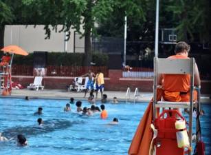 <b>Last summer, The Hamilton Fish Pool on the LES was the only Manhattan outdoor pool offering the Learn to Swim program for kids. </b>