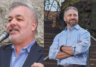 Danny O’Donnell (left), the departing incumbent of an UWS State Assembly seat, has endorsed public defender Eli Northrup (right) ahead of a June 25 Democratic primary that will choose his likely successor. Northrup is vying against three other candidates.