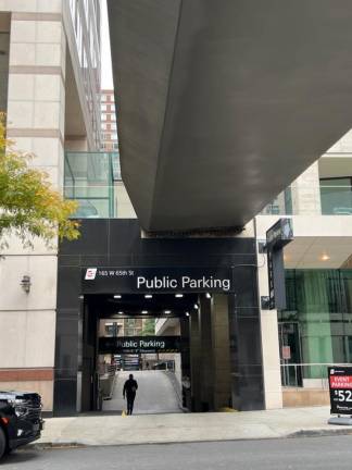 165 W. 65th St., which is a suggested replacement for car owners that previously relied on Freidland Garage at 214-216 W. 80th St.