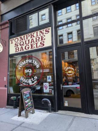 Tompkins Square Bagels. Brian Berger