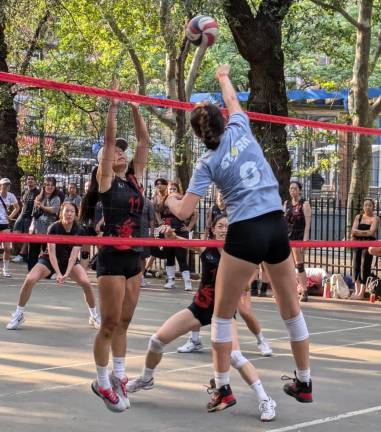 A women’s match at Seward Park, July 21, 2024.