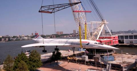 The Concorde Is Taking a Slow Boat to Brooklyn - The New York Times