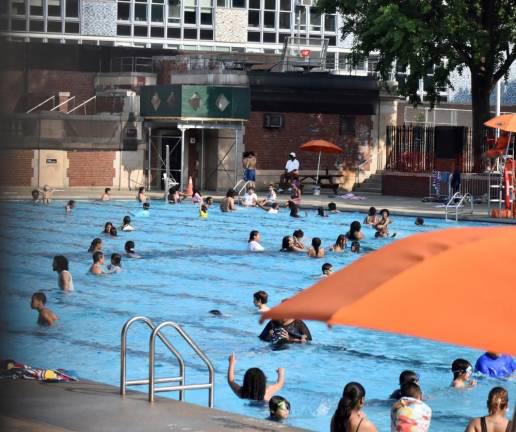 <b>The Learn to Swim program offers free swimming lessons for kids of all ages, available last summer in Manhattan only at the Hamilton Fish Pool on the LES. </b>