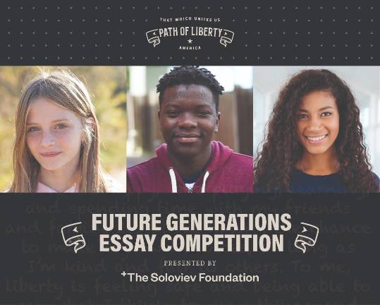 The Future Generations Essay Competition, part of the <i>Path of Liberty</i> art project, asks young New Yorkers what it means to them to be American at a time of democratic uncertainty.