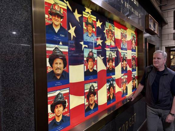 Though he captured each one of the 15 firefighters in the mid-town firehouse before they died on 9/11, he said he rarely if ever returns to the house where he was invited to live as a photographer in the year before the attack on the World Trade Center 23 years ago.