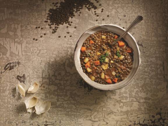 Organic Avenue's lentil soup