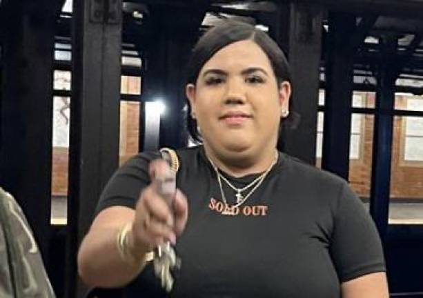 Fraylee Liranzo, aged 26, seen in a photo shortly before she pepper-sprayed a 68 year-old woman and called her a “Karen” for allegedly chiding fare-hoppers at the w. 66th St.-Lincoln Center subway station for not following “civilized rules.” She turned herself in on Tuesday, July 18 for the Monday, July 17 incident, and was charged with assault.