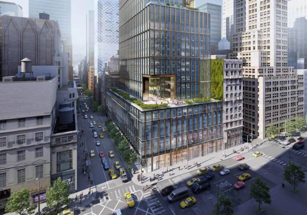 <b>The new Ikea will be on the ground floor of 570 Fifth Ave. on West 46th Street. </b>