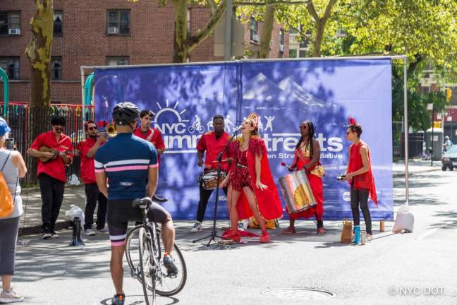 The 2023 Summer Streets Manhattan event gave an opportunity for performance and celebration.