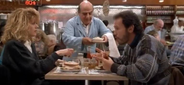 <b>The hilarious fake orgasm scene in the blockbuster </b><i><b>When Harry Met Sally</b></i><b> starring Meg Ryan (left) and Billy Crystal was filmed in Katz’s Deli on Houston St.</b> Photo: YouTube