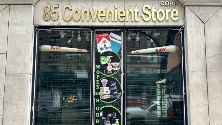 85 Convenient Store 523 W. 85th shut down after the Jan. 29 raid by the Sheriff’s Office in UWS.