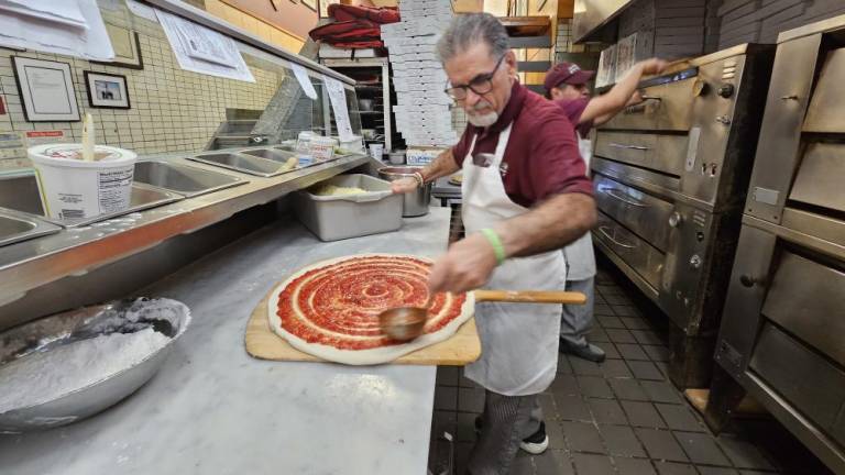 Ben Davi, co-founder and owner of Underground Pizza, says he hopes to keep making pies until he’s at least 70.